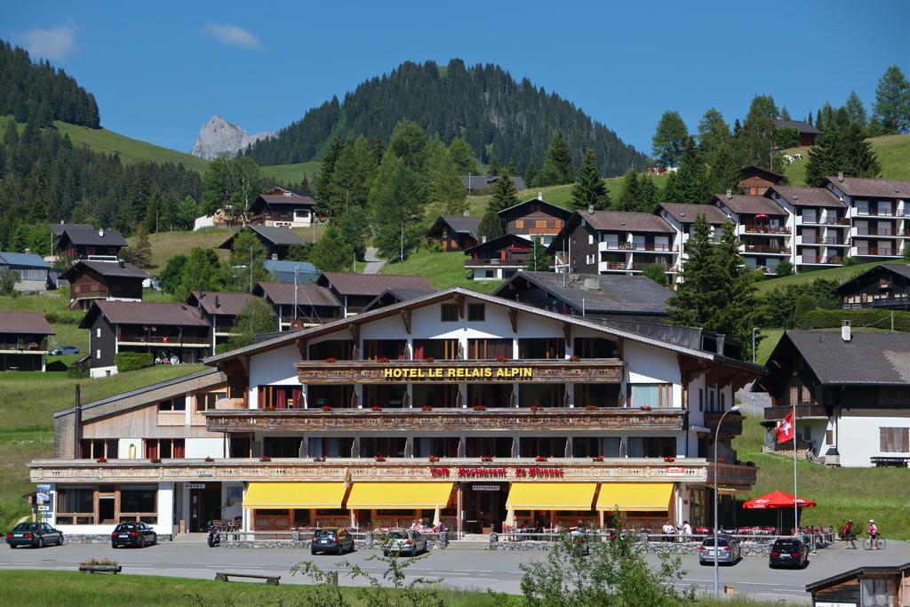 Hotel Le Relais Alpin Les Mosses Bagian luar foto