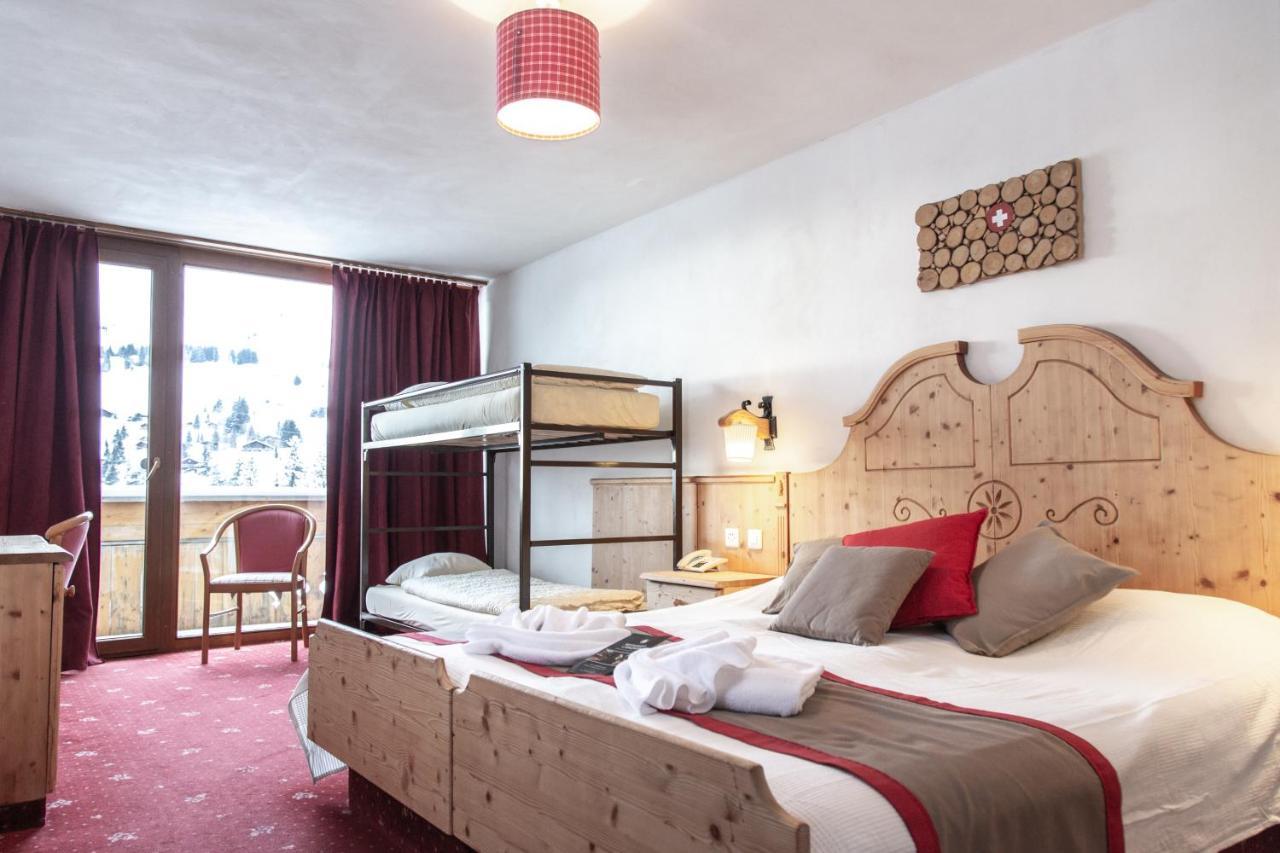 Hotel Le Relais Alpin Les Mosses Bagian luar foto