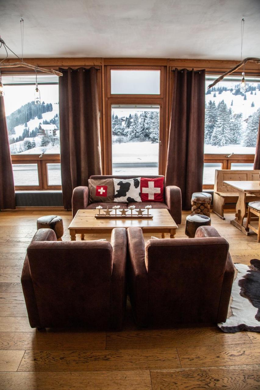 Hotel Le Relais Alpin Les Mosses Bagian luar foto
