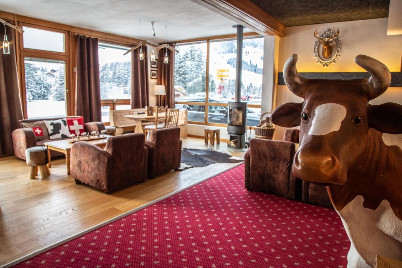 Hotel Le Relais Alpin Les Mosses Bagian luar foto
